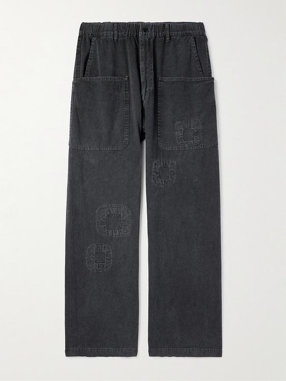 Dark grey drawstring trousers from Remi Relief