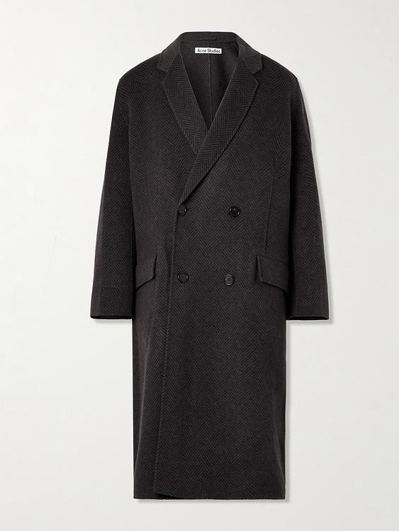 Black coat from Acne Studios