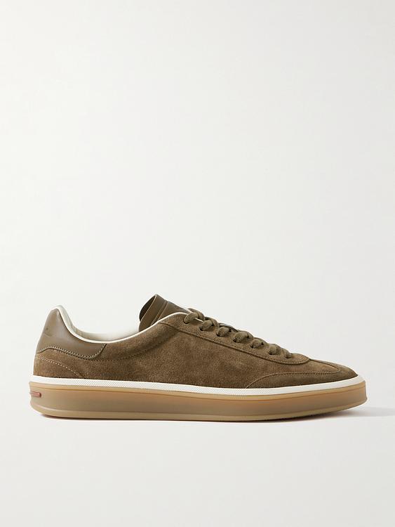 Brown sneakers from Loro Piana