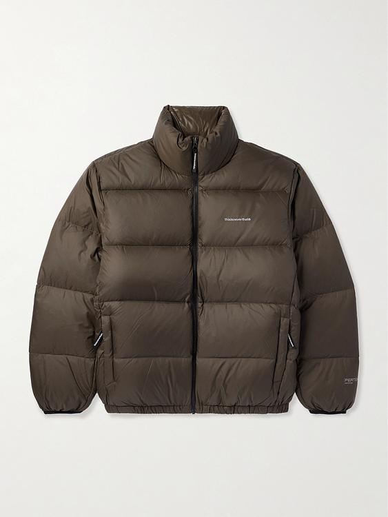 Dark brown down jacket from Thisisneverthat