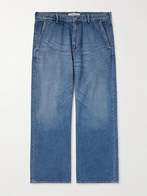 Blue wide-leg jeans from Remi Relief