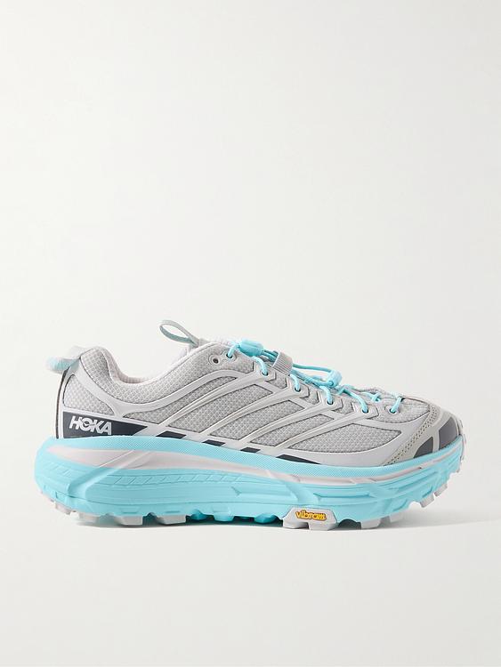 Grey sneakers from Hoka