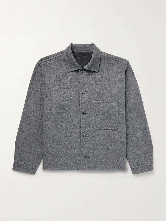 Grey overshirt from Stòffa