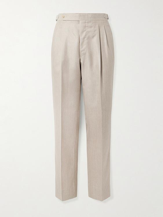 Beige suit trousers from Stòffa