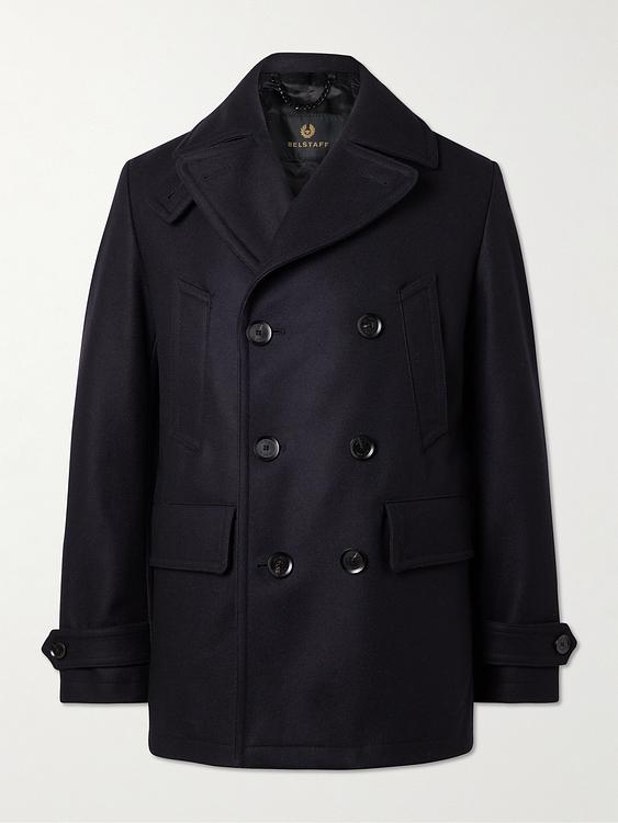Black coat from Belstaff