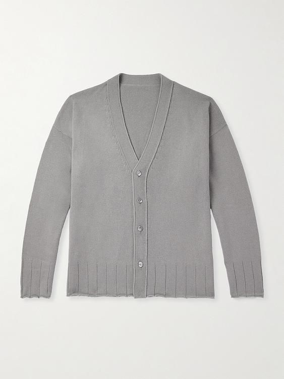 Grey cardigan from Stòffa