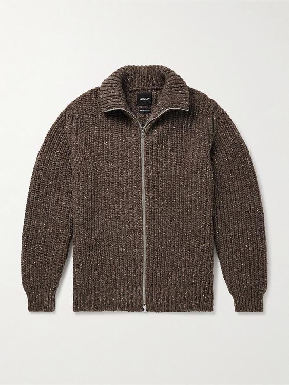 Dark brown cardigan from Howlin'