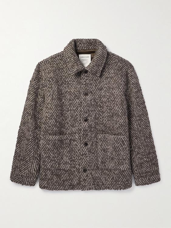 Dark brown overshirt from A Kind Of Guise