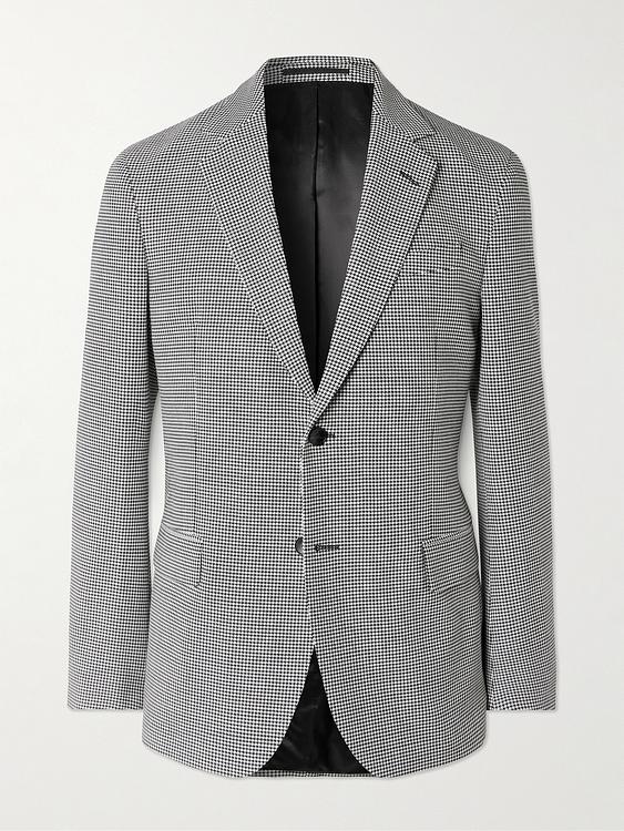 Grey suit jacket from Mr P.