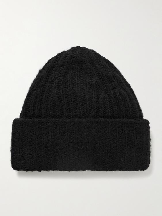 Black beanie from Guest In Residence