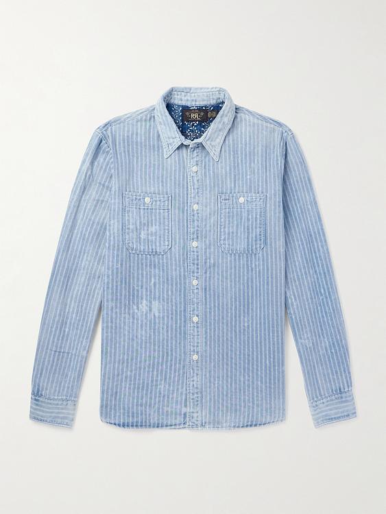 Light blue denim shirt from RRL