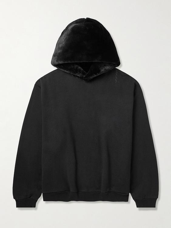 Black hooded sweatshirt from Marni