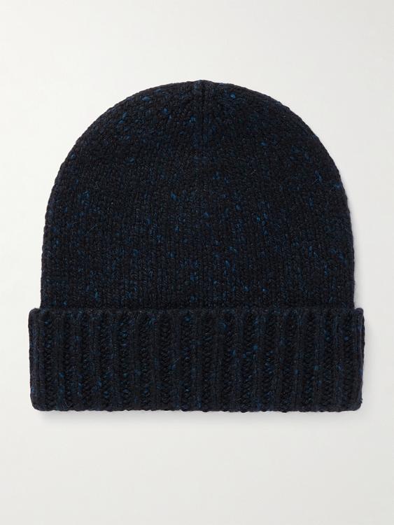 Black beanie from Johnstons of Elgin