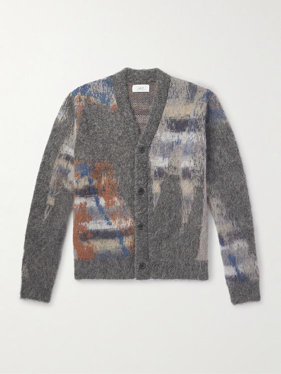 Grey cardigan from Mr P.