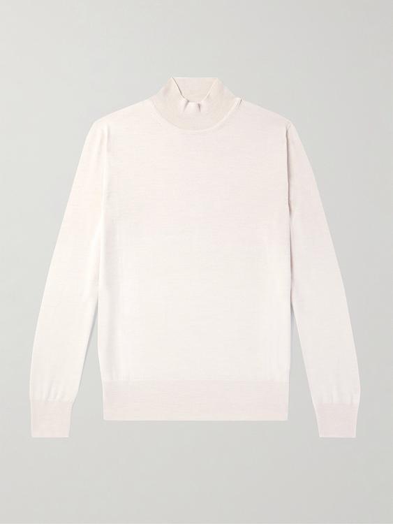 White sweater from Mr P.