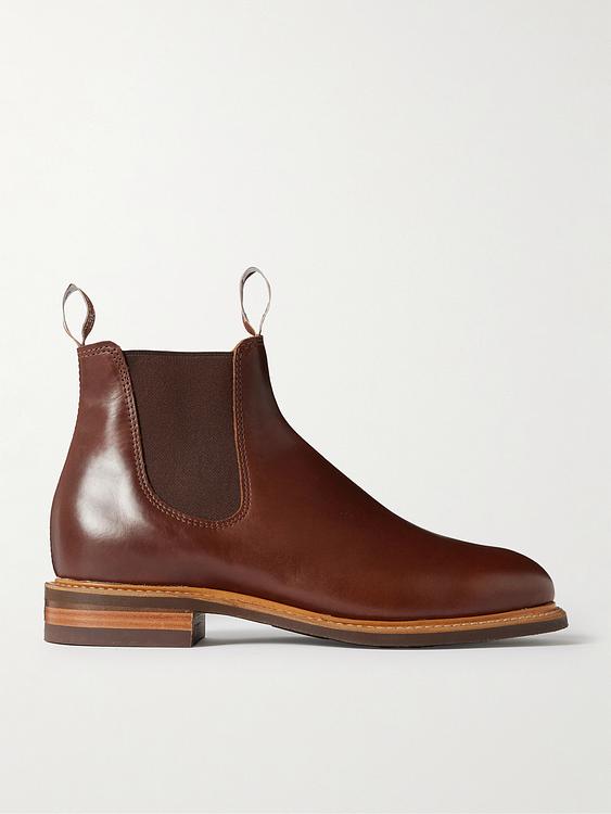 Brown chelsea boots from R.M.Williams