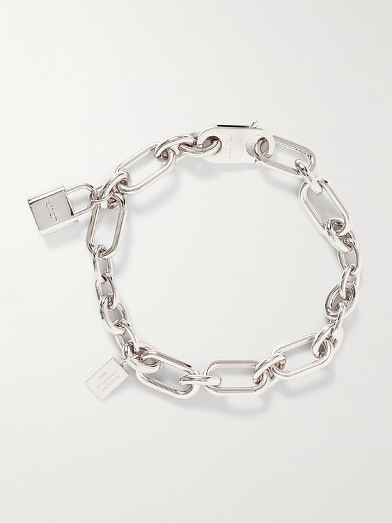 Grey necklace from Acne Studios