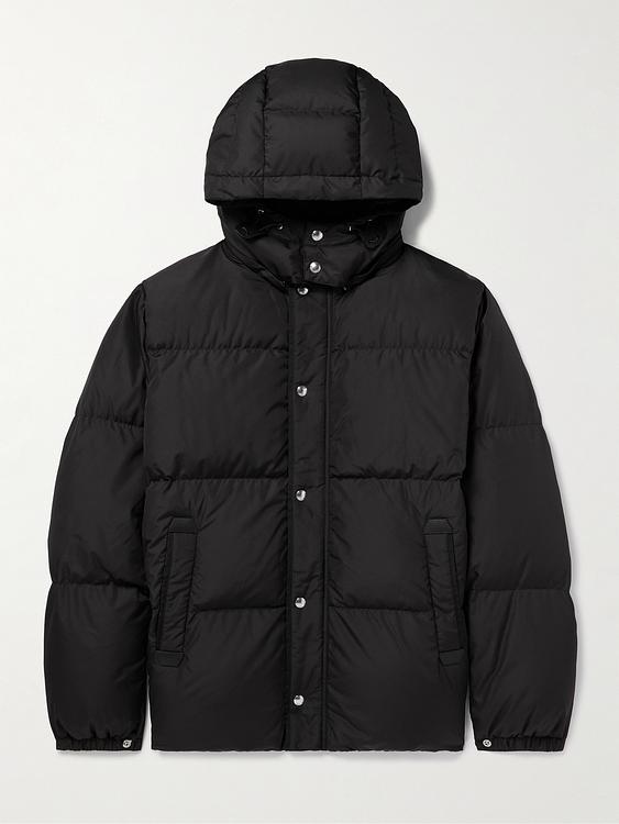 Black down jacket from Mr P.