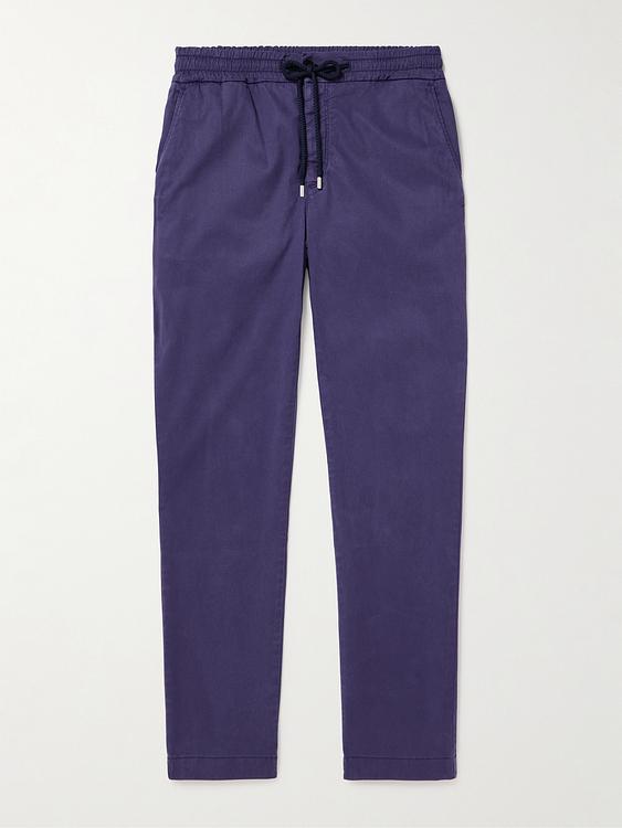 Dark blue drawstring trousers from Vilebrequin