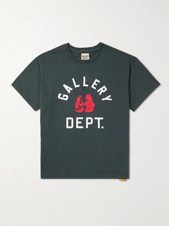 Print dark grey t-shirt from Gallery Dept.