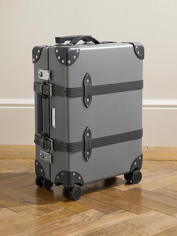 Grey suitcase from Globe-Trotter