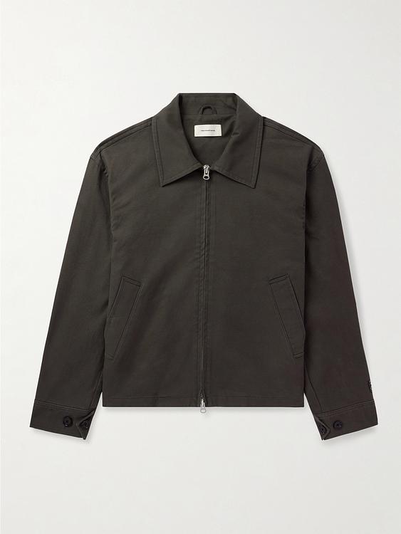 Dark grey casual jacket from Mfpen