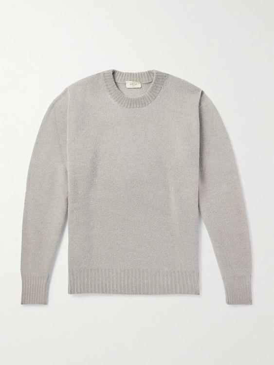 Grey sweater from Altea
