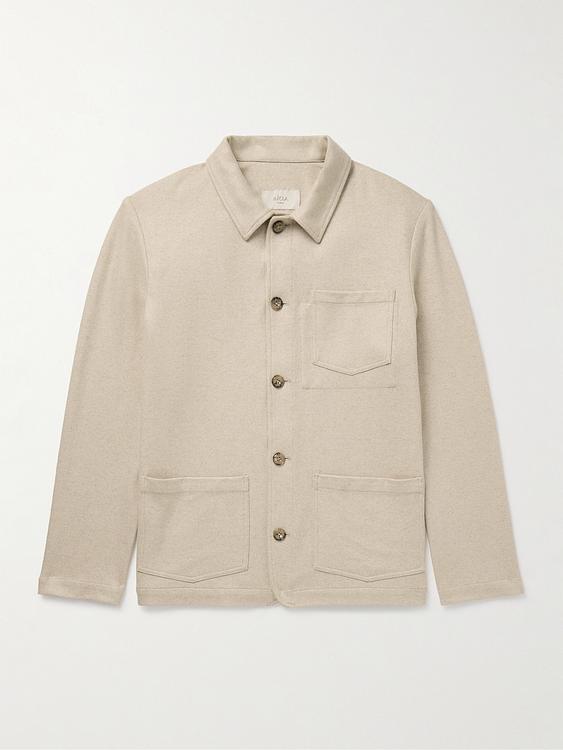 Beige overshirt from Altea