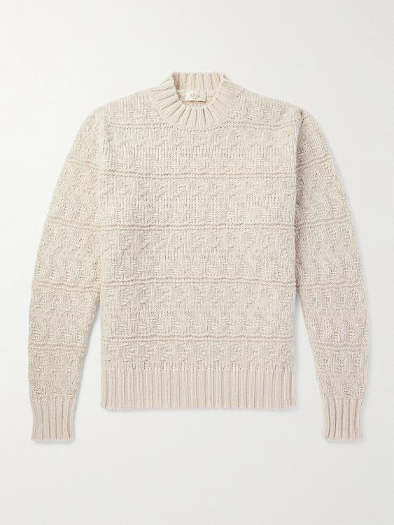 Beige sweater from Altea