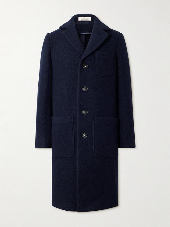 Dark blue coat from Massimo Alba