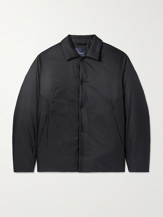 Black down jacket from Herno Laminar