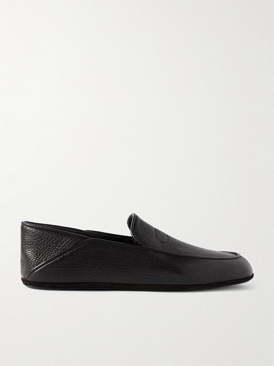 Black loafers from John Lobb