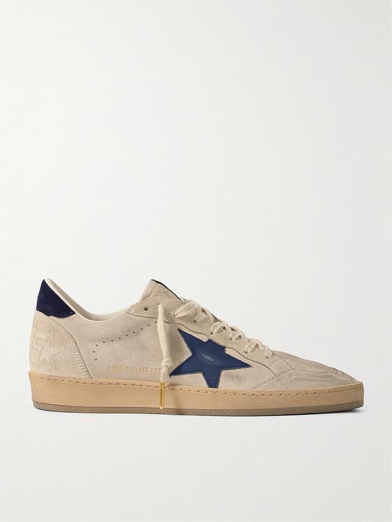 Print beige sneakers from Golden Goose