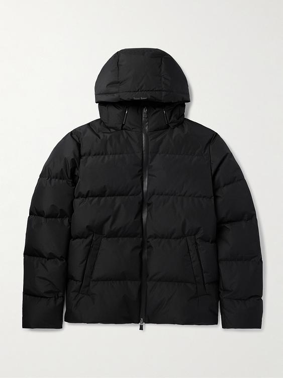 Black down jacket from Herno Laminar