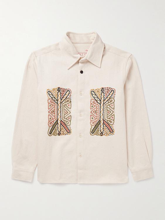 White overshirt from Kardo