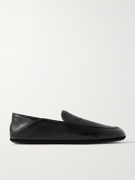 Black loafers from John Lobb