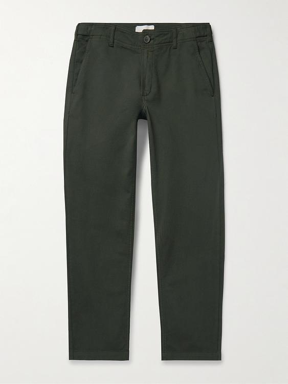 Dark green chinos from Mr P.