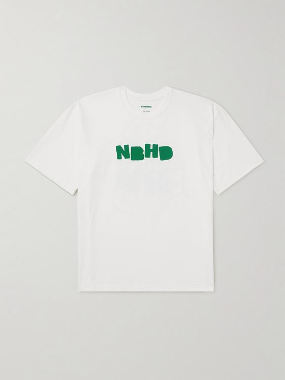 Print white t-shirt from Neighborhood