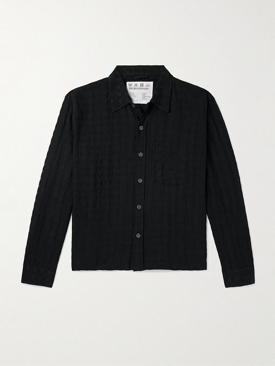 Black casual shirt from Mfpen