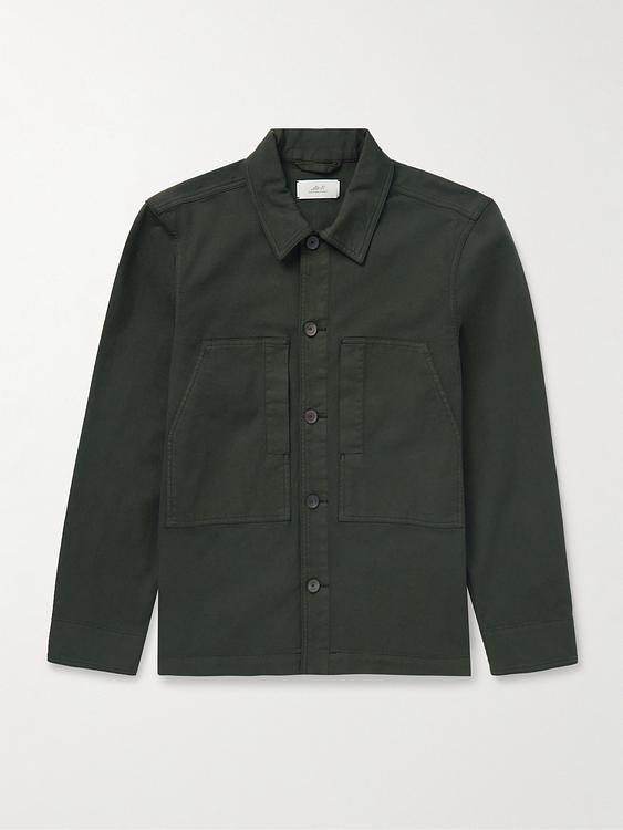 Dark grey overshirt from Mr P.