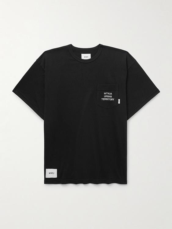 Print black t-shirt from Wtaps®