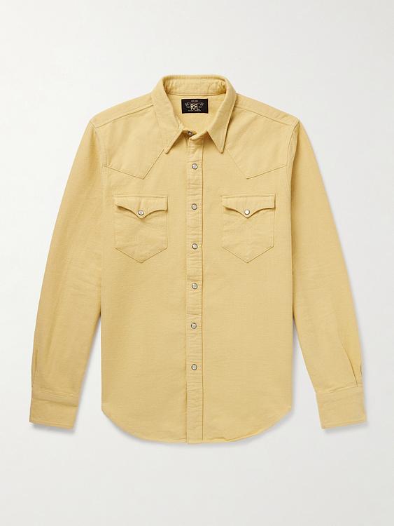 Beige casual shirt from RRL