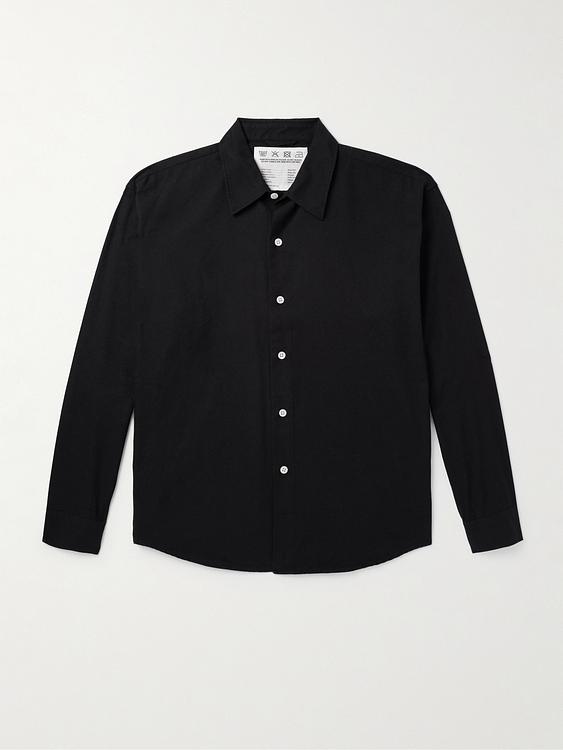 Black casual shirt from Mfpen