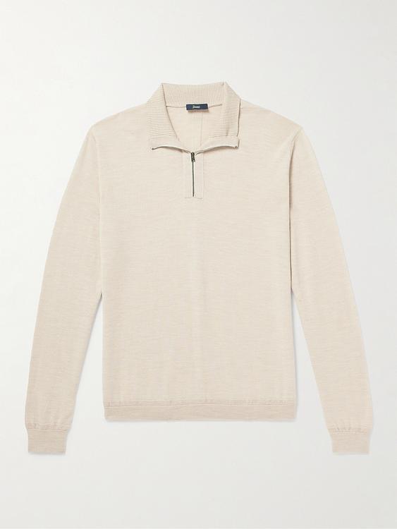 White half-zip from Herno