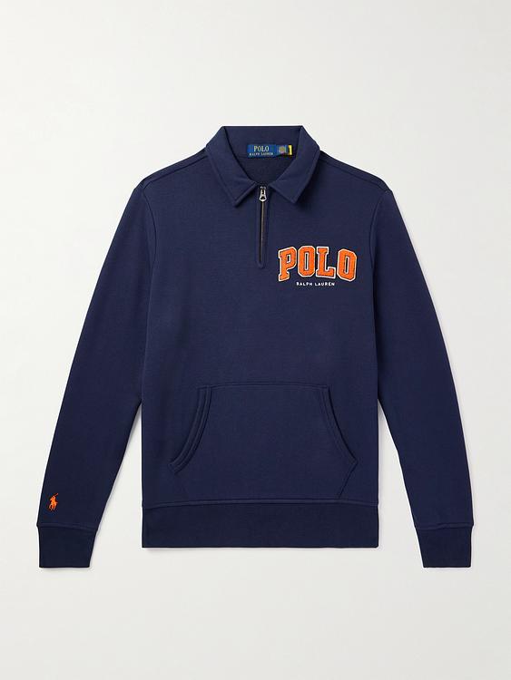 Print dark blue half-zip from Polo Ralph Lauren