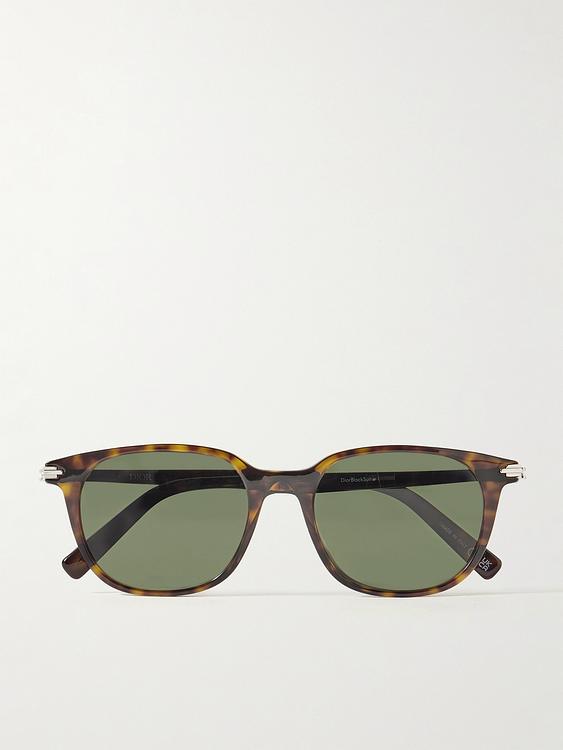 Dark brown d-frame sunglasses from Dior Eyewear