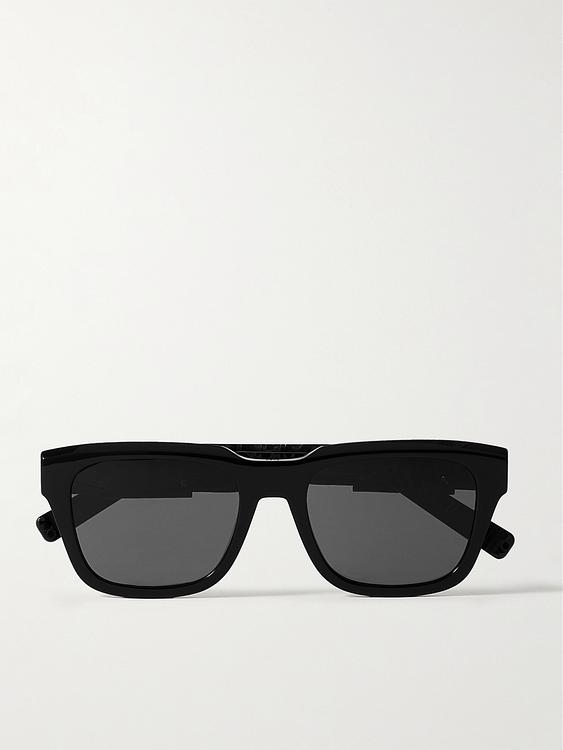 Black d-frame sunglasses from Dior Eyewear