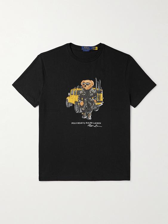 Print black t-shirt from Polo Ralph Lauren