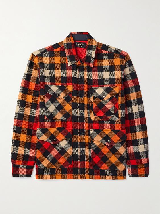 Checkered multicolor casual jacket from RRL