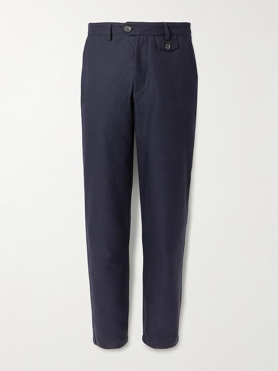 Dark blue suit trousers from Oliver Spencer